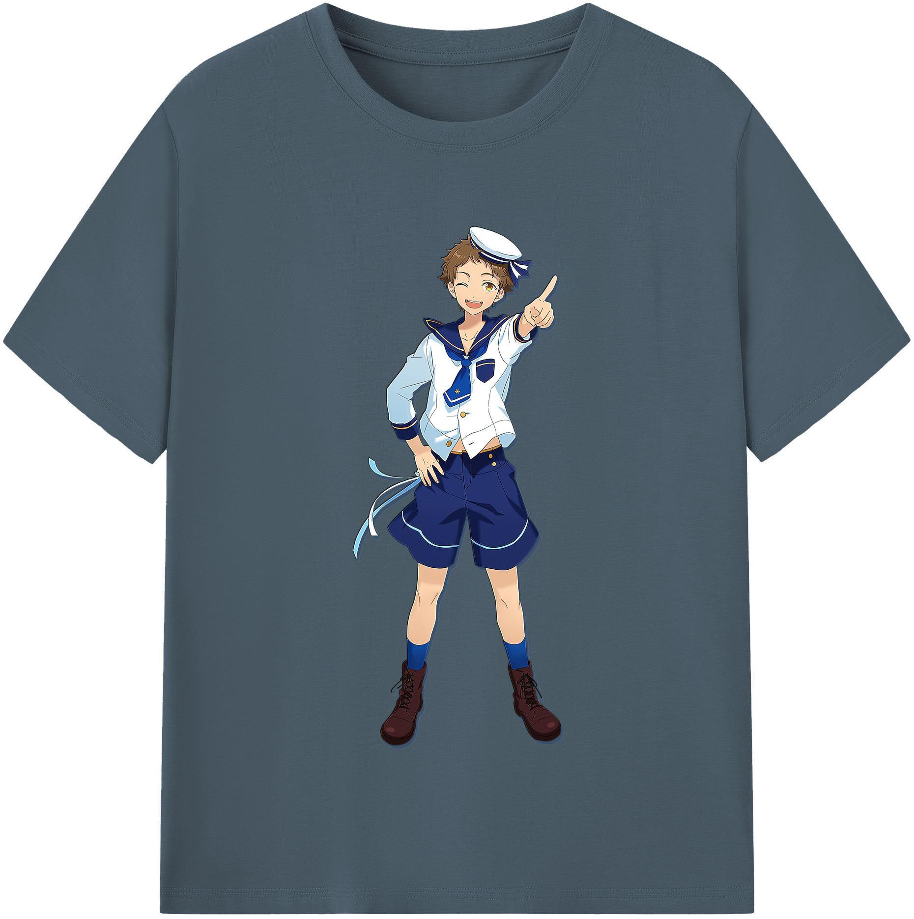 （画像用） あんさんぶるスターズ! Ensemble Stars 綿100％半袖Tシャツ（フロントプリント）